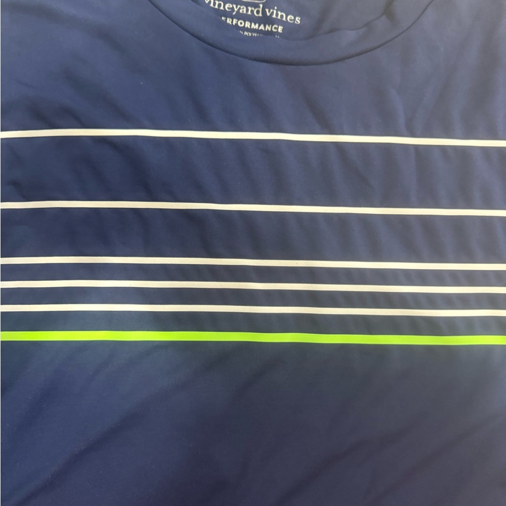 Vineyard Vines Navy Performance Tee - image 3